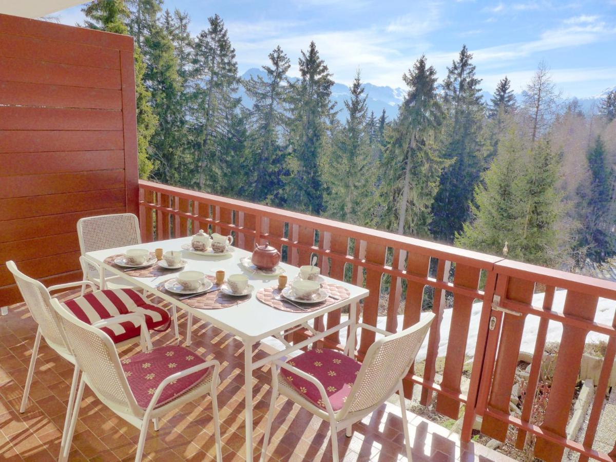 Studio Les Faverges-6 By Interhome Crans-Montana Exterior foto