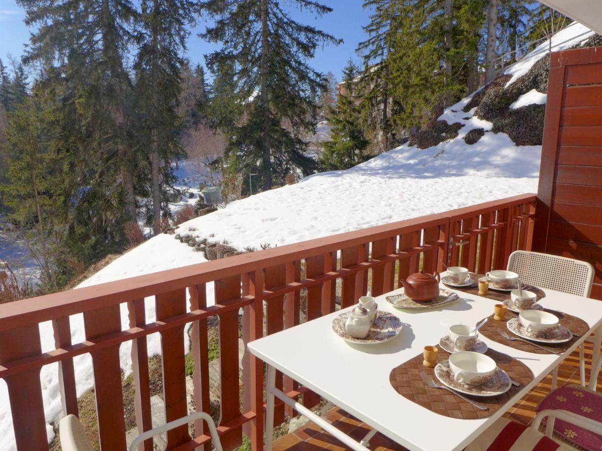 Studio Les Faverges-6 By Interhome Crans-Montana Exterior foto