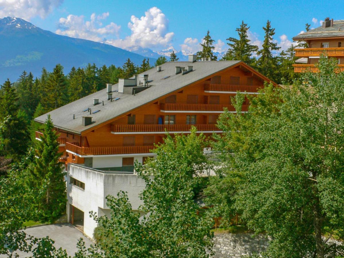 Studio Les Faverges-6 By Interhome Crans-Montana Exterior foto